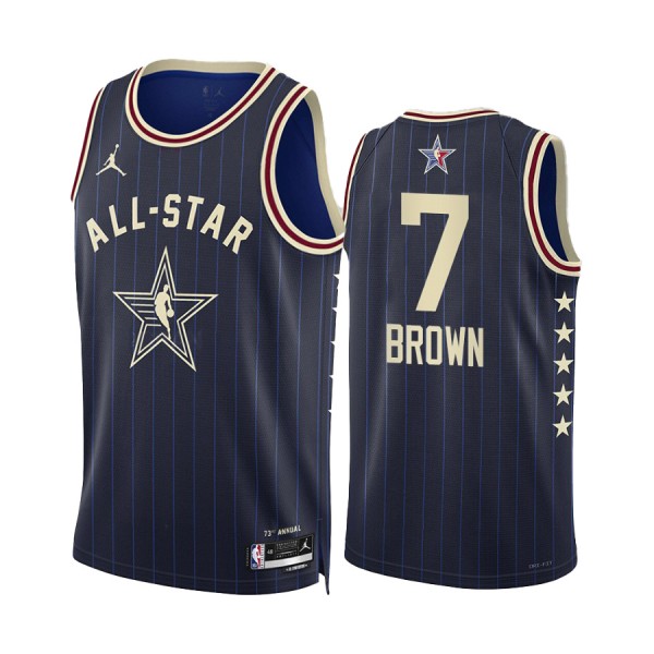 All-Star 2024 Trikot Eastern Conference Jaylen Brown Navy Swingman - Herren